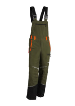 Salopette de protection anti-coupures KOX Mistral 3.0 vert/orange - commander en ligne chez KOX | XX71113
