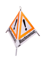 Warnpyramide Maschineneinsatz - bei KOX online bestellen | XXOW70-3
