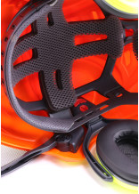 PROTOS Forsthelm / Schutzhelm mit Gehrschutz und Visier Integral Forest Orange/Gelb - bei KOX online bestellen | XX74112
