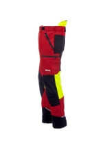 KOX Schnittschutzhose Duro 3.0 Rot/Gelb Gre 28 untersetzt - bei KOX online bestellen | XX71233-28