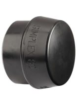 Halder Gummi Ersatzeinsatz Schwarz Kopf-Durchmesser 80 mm - bei KOX online bestellen | XX97167-1