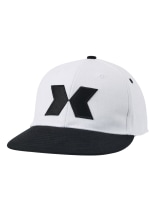 KOX Cap Flat Peak Wei/ Schwarz Einheitsgre - bei KOX online bestellen | XX72513