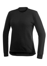 Woolpower Crewneck 200 Rundhalshemd / Merino Shirt langarm black - bei KOX online bestellen | XXWP7112S