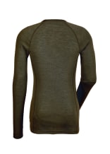 Tricot de corps  col rond Woolpower Crewneck LITE / T-shirt  manches longues en mrinos pine green - commander en ligne chez KOX | XXWP7111GR