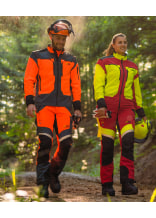 PSS Schnittschutzhose X-treme Air Orange/Grau - bei KOX online bestellen | XX71210