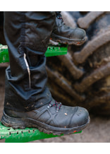 Haix Arbeitsschuhe / Sicherheitsschuhe Black Eagle Safety 54 Mid Schwarz / Rot Gre 46 - bei KOX online bestellen | XX73407-46