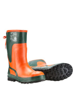 Euro PM Lumberjack III Neo Schnittschutz-Gummistiefel Grn/Orange Gre 43 - bei KOX online bestellen | XX73208-43