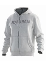 Jobman Sweatshirt Jacke 5154 Grau - bei KOX online bestellen | XXJB5154G