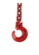 Vierkantkette mit Schlinghaken und Durchstichnadel Gte 8 zul. Zugkraft LC 3250 daN, Lnge 2, 5 m, Kette  7 mm - bei KOX online bestellen | XXGLKSN-07-25