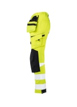 Jobman Arbeitshose HiVis 2240 Stretch Gelb/Schwarz - bei KOX online bestellen | XXJB2240G