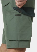 Short de travail Helly Hansen Oxford 4X Cargo Spruce / Darkest Spruce - commander en ligne chez KOX | XXHH77508GR