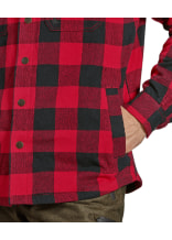 Chemise Canada rouge en flanelle de Seeland - commander en ligne chez KOX | XXSL1406151